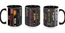 Def Leppard Albums Cassette Collection Retro Coffee Tea Mug Gift