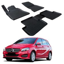 Gummimatten Gummi Fußmatten Für Mercedes B Class W246 2011-2019 SCOUTT Gummimatten Gummi Fußmatten Für Mercedes B Class W246 2011-2019 SCOUTT