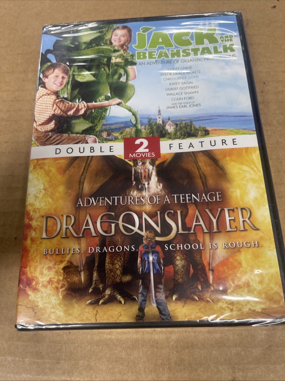 Jack the Beanstalk/Adventures of a Teenage DragonSlayer DVD Fantasy(K44)