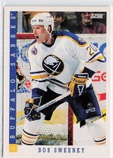 1993-94 Score #146 Bob Sweeney Buffalo Sabres