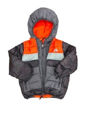 Snozu Zip Hooded Jacket Fleeced Lined Bots Size 4T