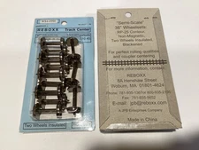 ReBoxx-4 36" HO Semi-scale wheels sets, 0.990" Axle Length, 12/ Pkg, NMRA RP-25