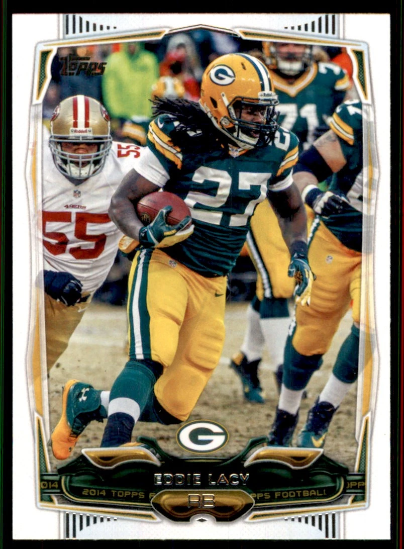 Eddie Lacy trading card
