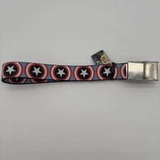 Marvel Buckle Down Captain America  Belt Made in USA