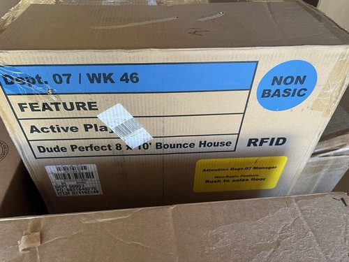 Dude Perfect DPF19001 Ultimate Sports aufblasbares Hüpfhaus, 4 in 1, 8' x 10' - Bild 2 von 2