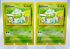 Bulbasaur 44/102 Base Set & base set 2 67/130 Unlimited Regular  Pokémon TCG LP