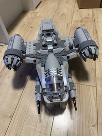 Star Wars Lego Lot Of 2 Rare Sets 75292 Razor Crest And  9499 Gungan Sub