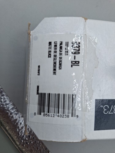 KOHLER 9379-BL Well Worth Trip Lever, Matte Black - Picture 2 of 3