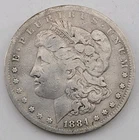 1884-S Morgan Silver Dollar $1 - San Francisco