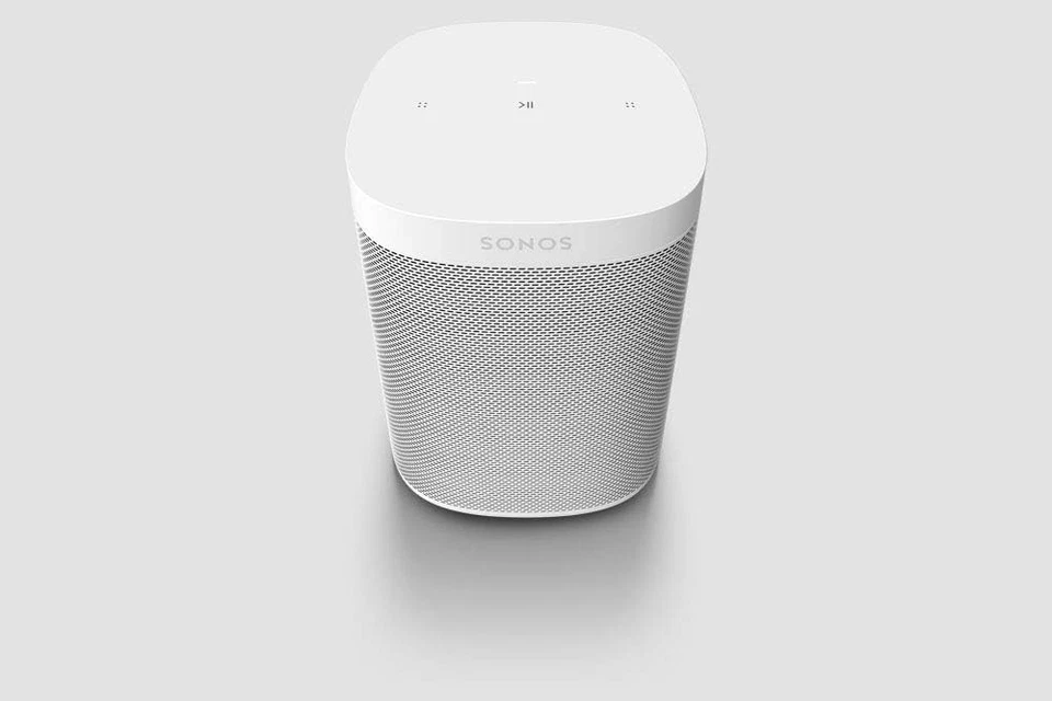 Sonos One SL Weiß WLAN Lautsprecher Airplay2 Musik Streaming ohne Mikrofon - image 2 of 4