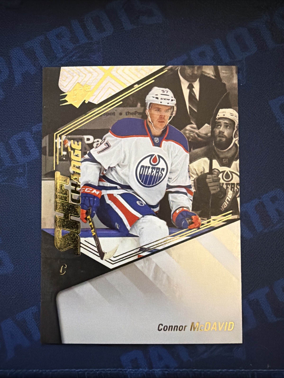2015 SPX #75 Connor McDavid Shift Change RC Rookie – NM – Oilers