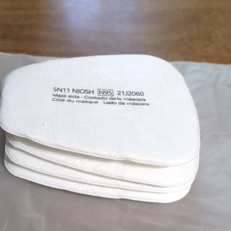 5N11 NIOSH N95 Respirator Mask Filter Pads Replacement Cartridges