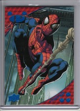 2017 Spider-Man Upper Deck Marvel Premier #38 Blue Foil Parallel 26/50