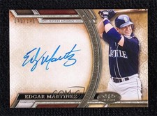 2015 Topps Tier One Acclaimed Auto 49/149 Edgar Martinez #AA-EM Auto HOF 14hk