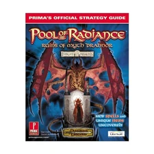 Prima Pub Strategy Guide Pool of Radiance - Official Strategy Guide VG+