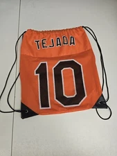 Miguel Tejada #10 Baltimore Orioles MLB Orange String Dust Bag Gym Drawstring