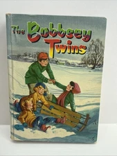 Vintage Bobbsey Twins Merry Days Indoors and Out 1950 Whitman Hardcover