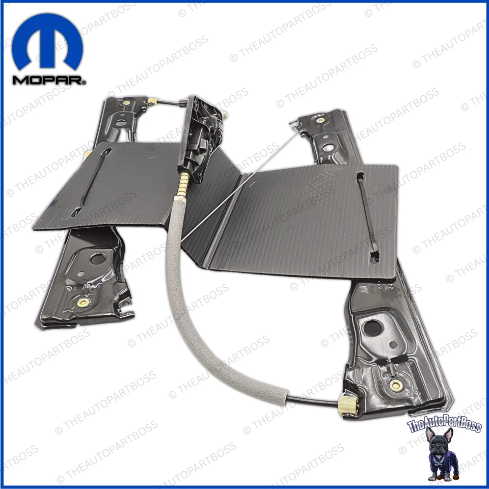 Regulador Ventana Puerta Delantera Izquierda Genuino Mopar 68079287AA Foto 3 de 4