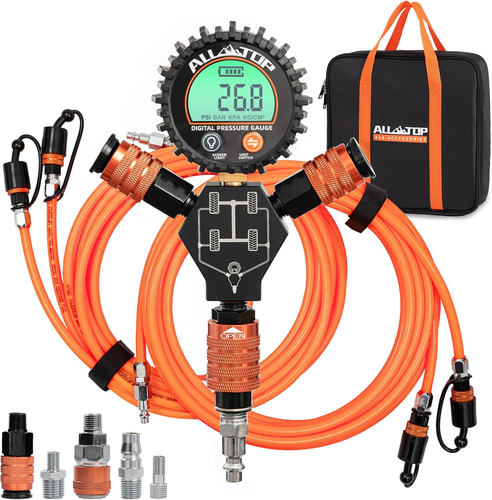 4 Tire Inflation & Deflation System, up to 200" Wheelbase, Rapid High-Flow Air u - Picture 1 of 7
