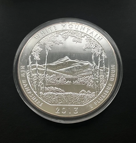 2013 5oz White Mountain ATB .999 Fine Silver PROOF Collector's Coin **READ**