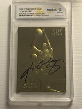 1996-1997 Fleer 23KT Gold Rookie- Purple Signature- WCG 10 GEM-MINT
