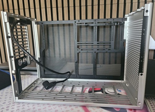 NCASE M2 Grater Silver (SFF) mATX ITX PC Case + VGPU and Additional Accessories! - Picture 5 of 9