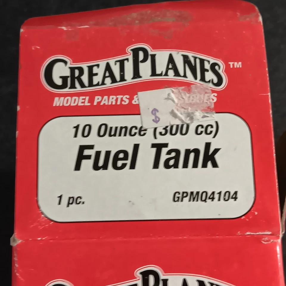 Vintage (1993) Great Planes 10 Oz. 300cc RC Airplane Fuel Tank - Image 3 of 4