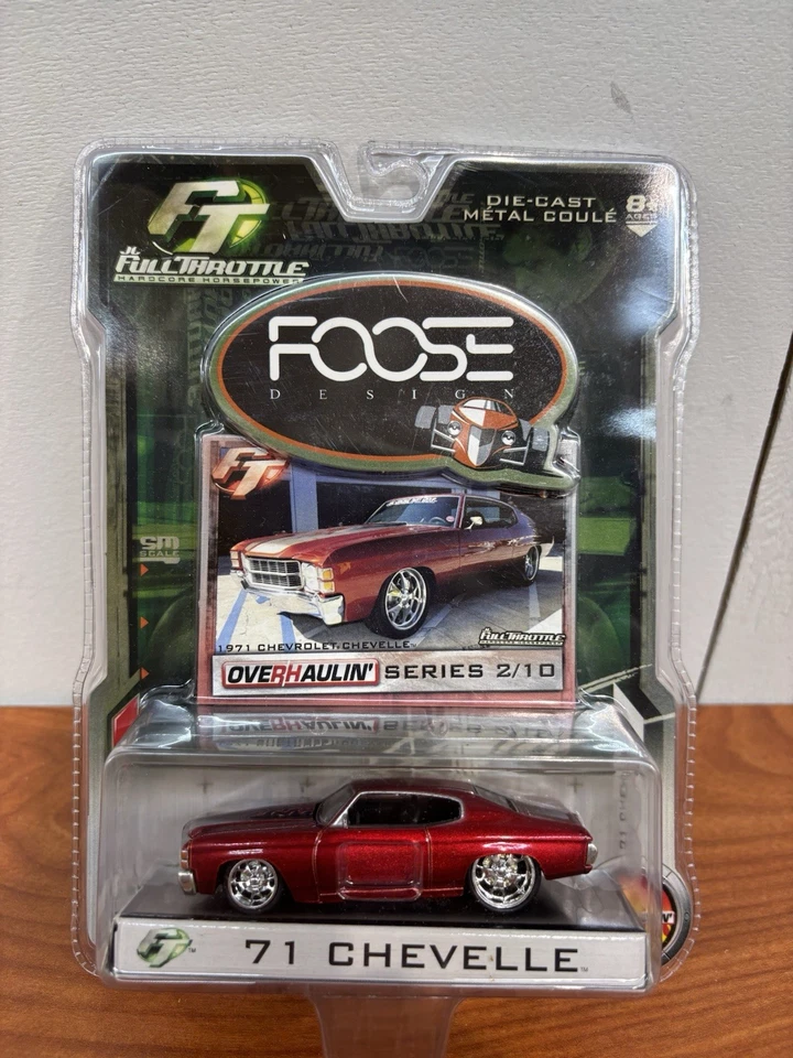 2000s Johnny Lighting Hotwheels Foose Muscle Car Lot Of 6 CV JD - Image 4 of 4