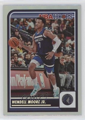 2023-24 Panini NBA Hoops Silver 138/199 Wendell Moore Jr #210 0l9v