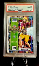CAM SKATTEBO 2025 Panini  Score NFL Draft SHOWCASE PSA 8