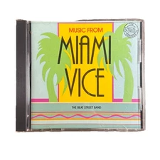 Music from Miami Vice CD 1986 Beat Street Band Rare 80s TV Soundtrack Rare