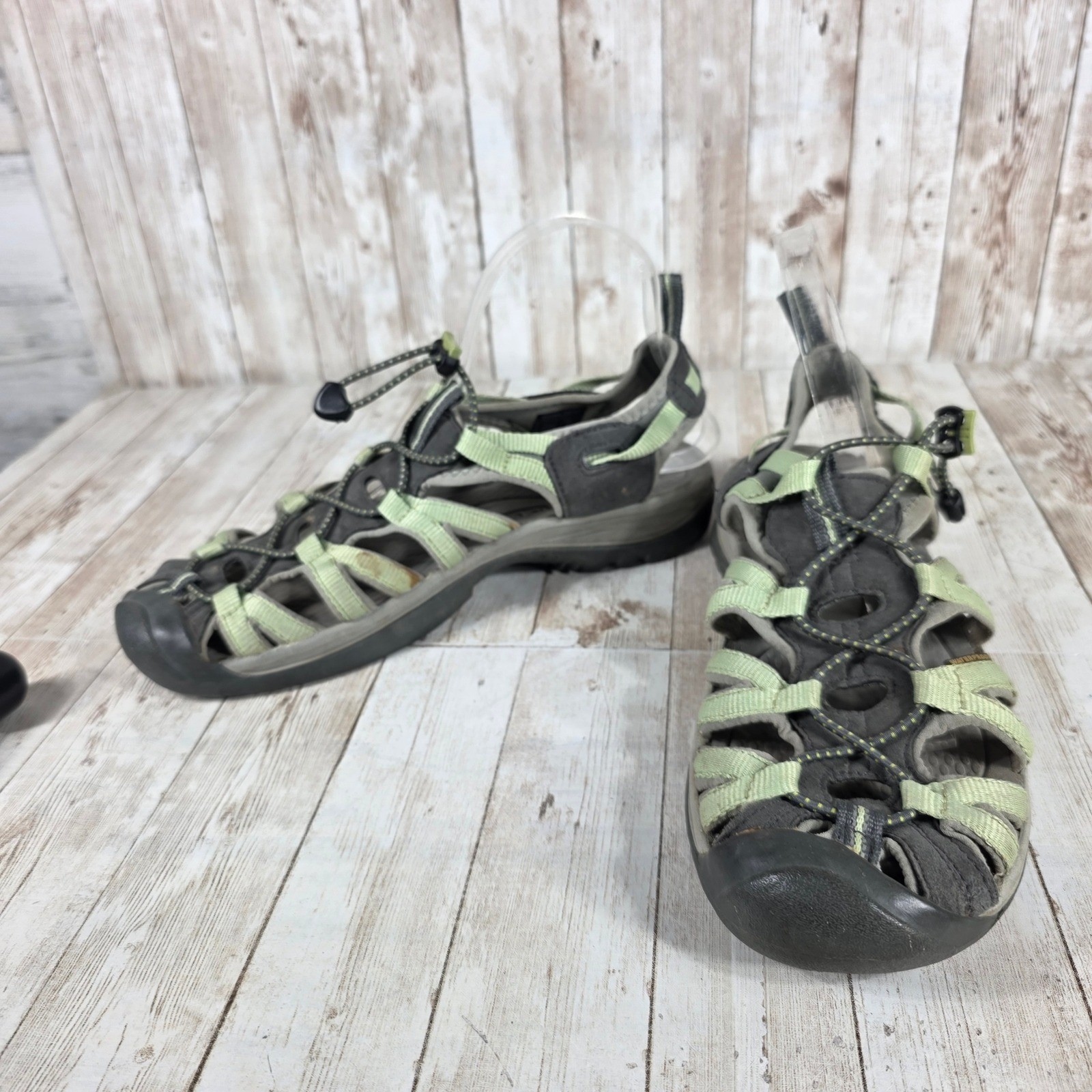 KEEN Sandali donna Whisper grigio verde scarpe da trekking acqua