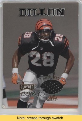 1998 Playoff Momentum SSD Team Threads Home Jerseys Corey Dillon #6 READ 0q3