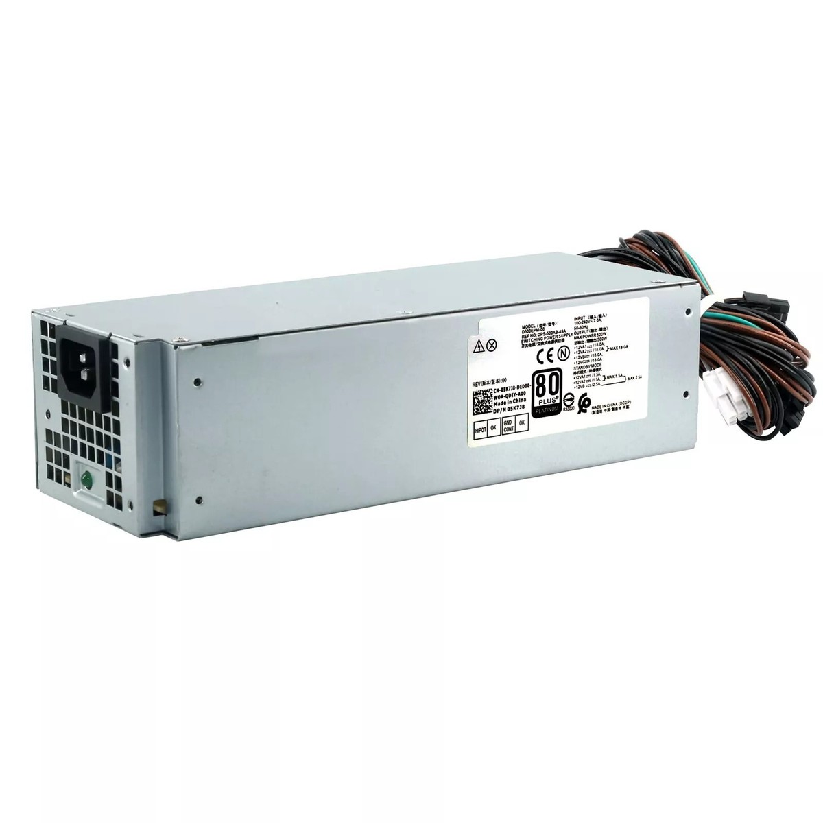Nuovo Per Dell G5 XPS 8940 7060 5060 7080MT 500W Alimentatore PSU - Foto 12