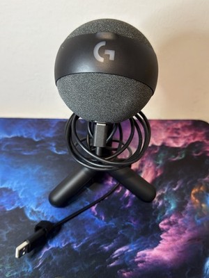 Logitech Yeti Orb RGB Gaming Microphone Excellent Black