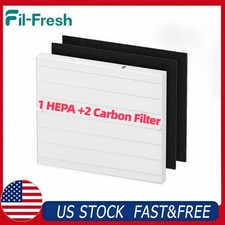 Fil-Fresh HEPA Filters Compatible with Coway AP-1512HH-FP (1 Hepa & 2 Carbon)