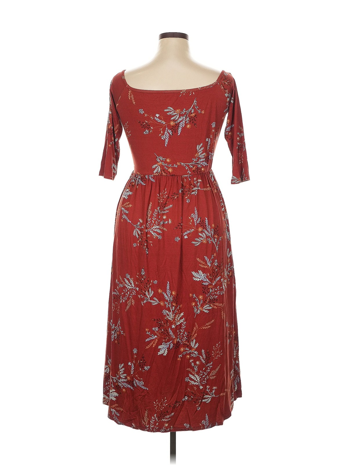 Rachel Pally White Label Women Red Casual Dress 1X Plus