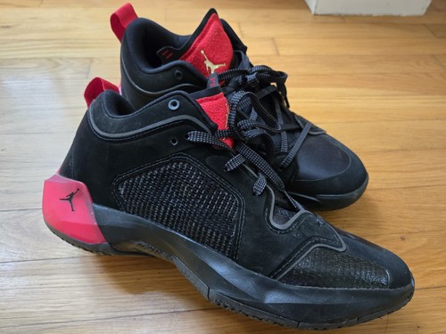 Nike Air Jordan XXXVII 37 Low Bred Black University Red DQ4122-007 Größe 11 Herren - Bild 8 von 12