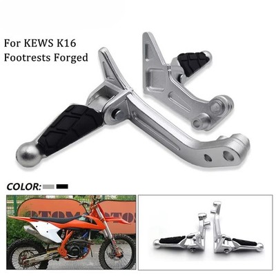 For KEWS K16 Rearset Footrests Forged Foot Rear Pedals For HENGJIAN Dirt Bike