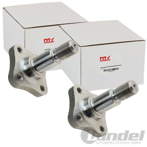 2X NTY Radnabe Hinten Beidseitig Passend FÜR Dacia Logan Sandero Nissan Micra-image