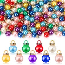 JansunPCS Christmas Mini Balls Ornaments Multicolour Imitation 90 8 Colors