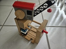 VTG Thomas  Friends Wooden Railway Sodor Cargo Co. Magnetic Crane and 1 Car