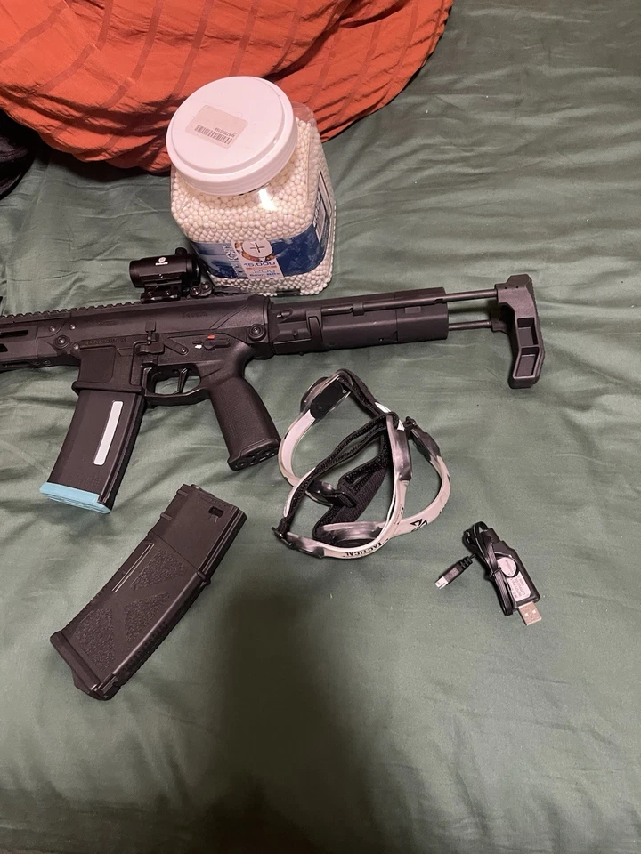 Paquete de pistola y equipo de Airsoft Foto 3 de 4