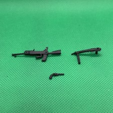 Timpo - British Infantry original Weapons, Sten, Bren machine gun & pistol