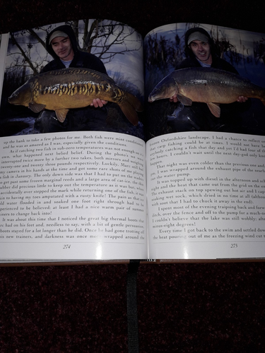 2 x Dave Lane carp fishing angling books Flick of Tale leather both signed - Picture 12 of 16