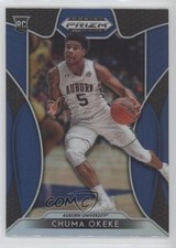 2019-20 Panini Prizm Draft Picks Blue Prizm Chuma Okeke #81 Rookie RC nh3