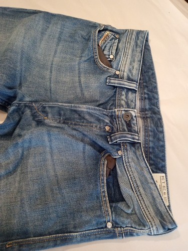DIESEL SAFADO 008AT Slim STRAIGHT Denim Jeans 29 (Fit 32x27) blau - Bild 5 von 10