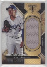 2017 Topps Triple Threads Single Jumbo Relics 27/36 Julio Urias #SJR-JU pe8