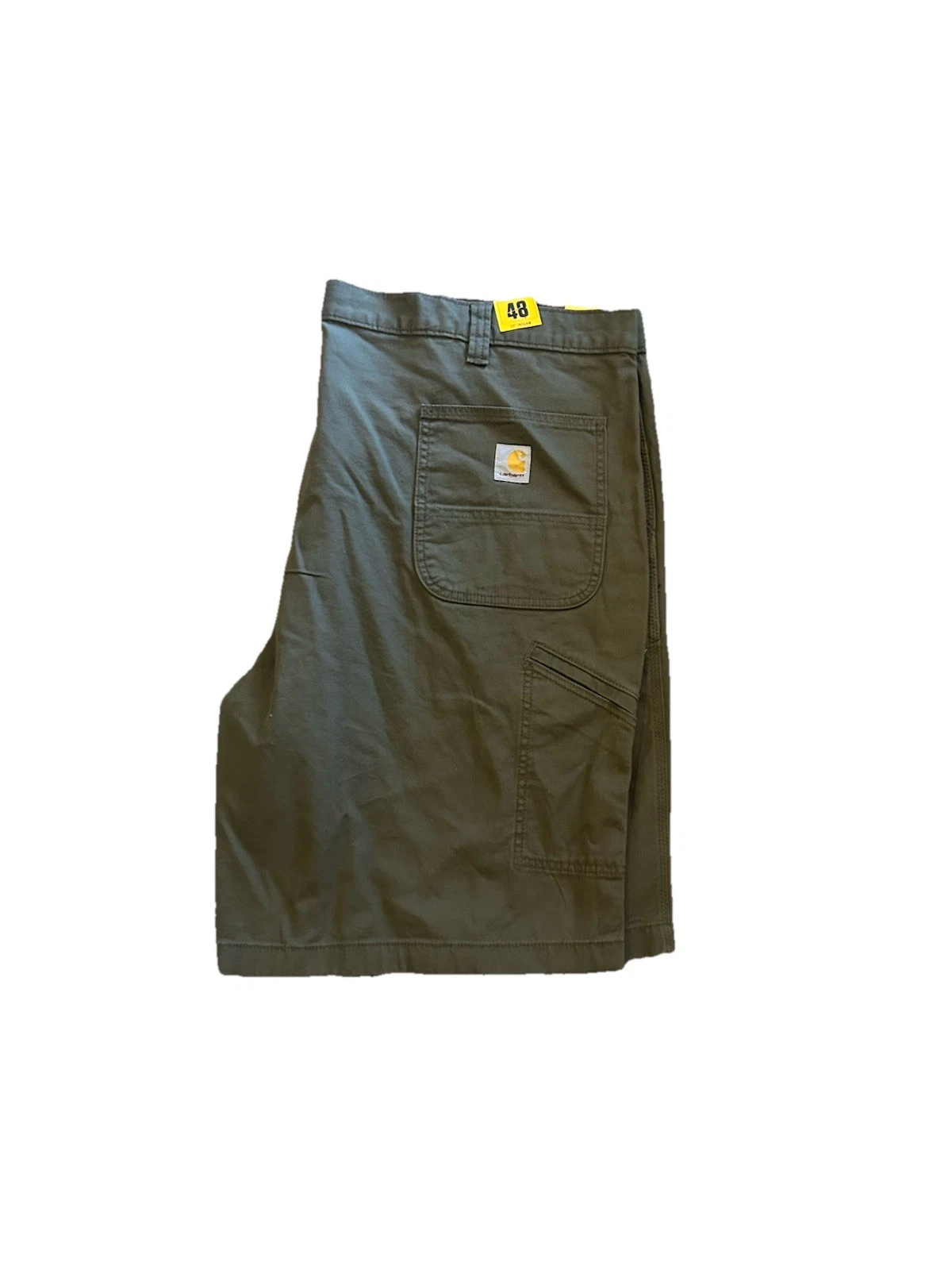 Carhartt Cargo Shorts Size 48 NWT Rugged Flex Canvas Relaxed Fit Army Green M21