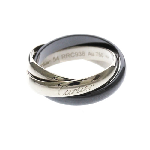 Cartier Trinity Ring White Gold (18K),Ceramic Fashion No Stone Ban... BF596010
